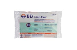 Seringa Para Insulina Agulha Ultra Fine II - 1,0 Ml/Ag-0,6 X 0,25 Mm - 10 Unid - BD (324918)